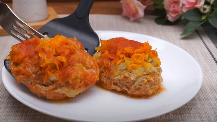 Голубцы ленивые с капустой