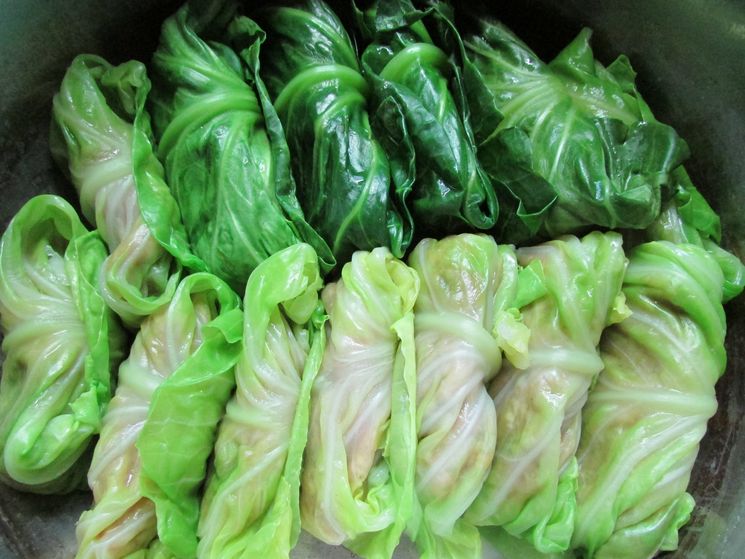 Голубцы с рисом и грибами