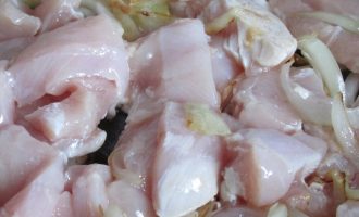 Рецепт курицы с грибами пошагово