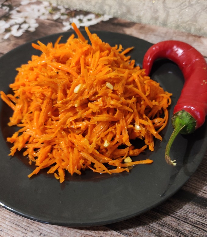 Вкусная морковь по-корейски