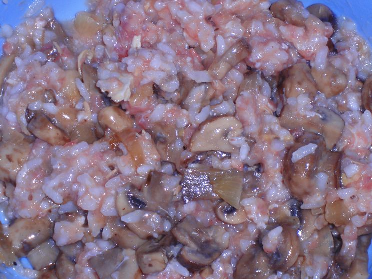 Рецепт голубцов с грибами