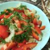 Салат из лука и болгарского перца