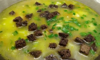 Сырный суп из сырков с курицей