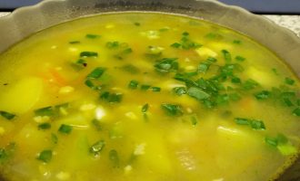 Сырный суп с курицей и плавленными сырками
