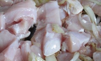 Пошаговый рецепт теплого куриного салата