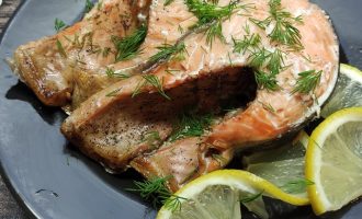 Как запечь рыбу в духовке рецепт с фото пошагово